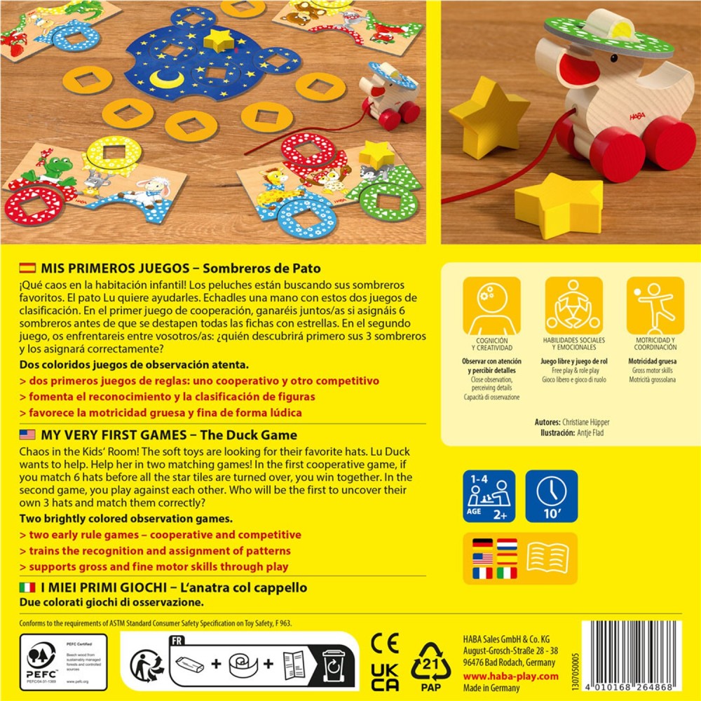 MIS PRIMER JUEGO:SOMBREROS PAT UN
