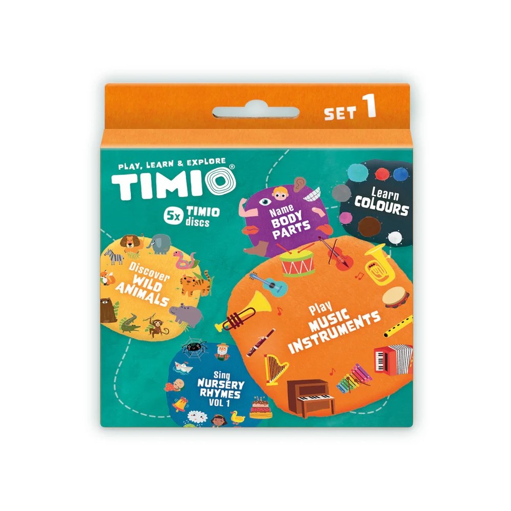 TIMIO SET 1 DE 5 DISCOS