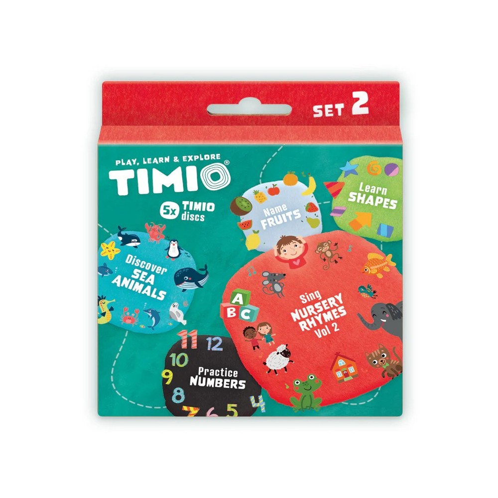 TIMIO SET 2 DE 5 DISCOS