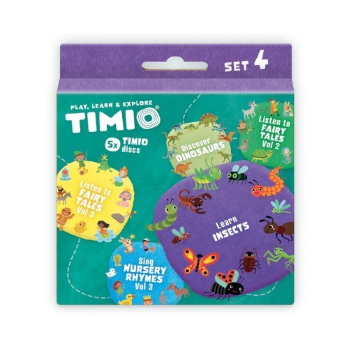 TIMIO SET 4 DE 5 DISCOS
