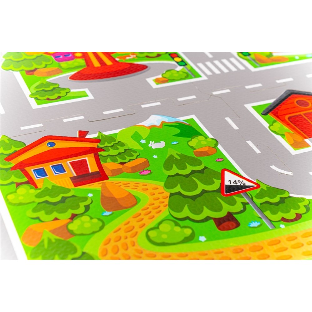 ALFOMBRA PUZLE CARRETE 120X120