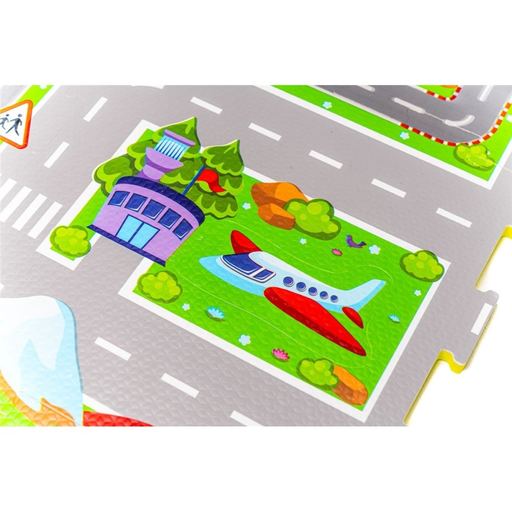 ALFOMBRA PUZLE CARRETE 120X120