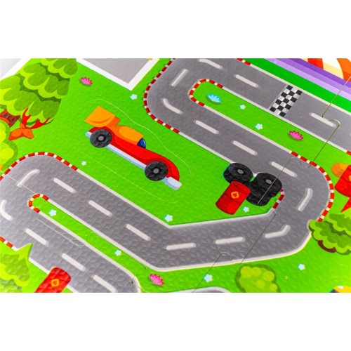 ALFOMBRA PUZLE CARRETE 120X120