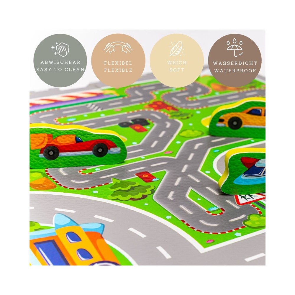 ALFOMBRA PUZLE CARRETE 120X120