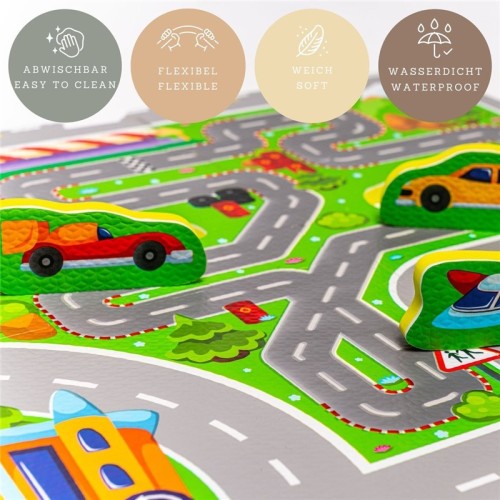 ALFOMBRA PUZLE CARRETE 120X120