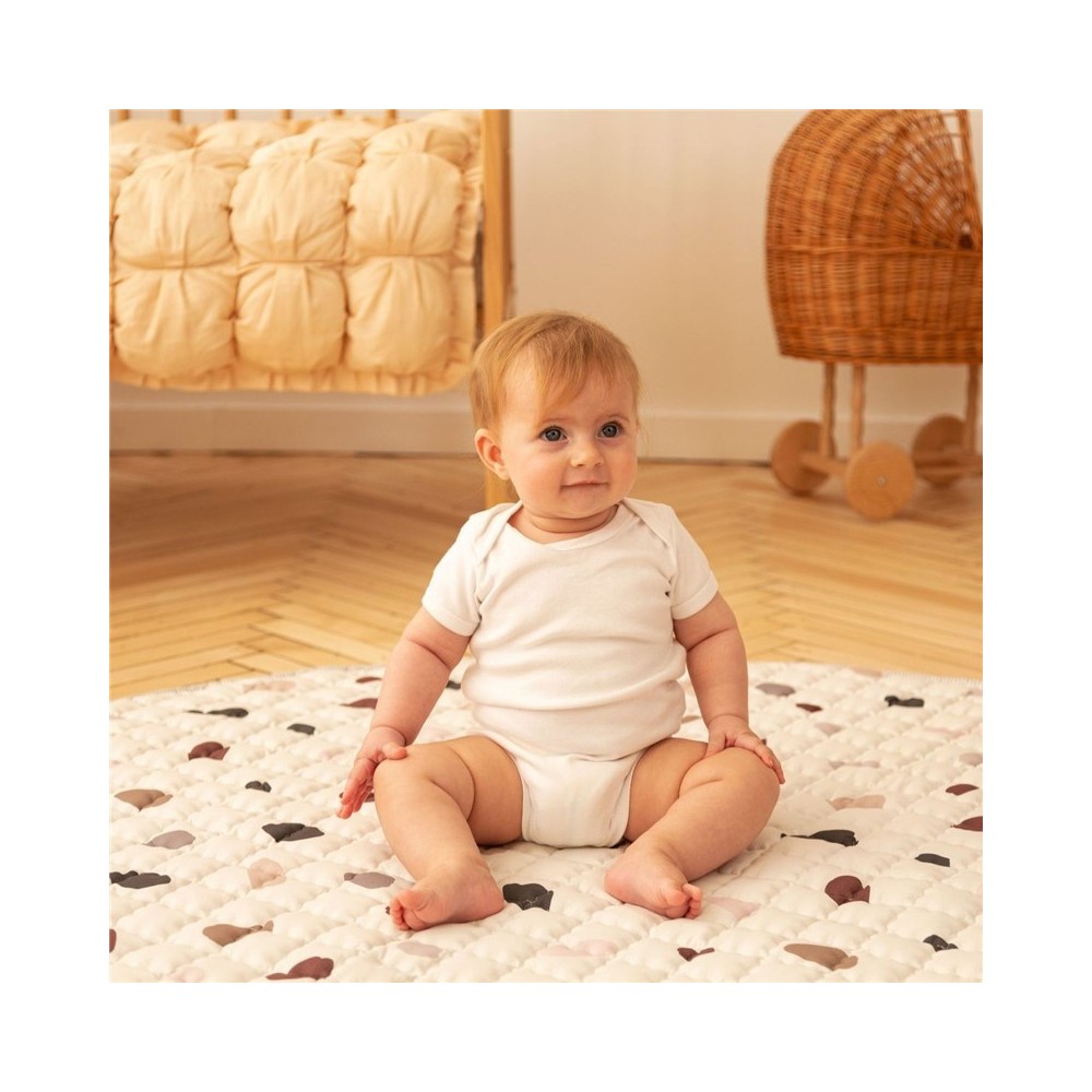 ALFOMBRA ACOLCHADA REDONDA