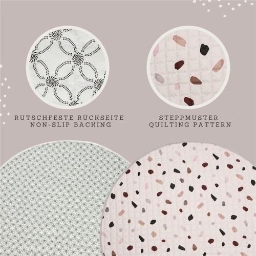 ALFOMBRA ACOLCHADA REDONDA