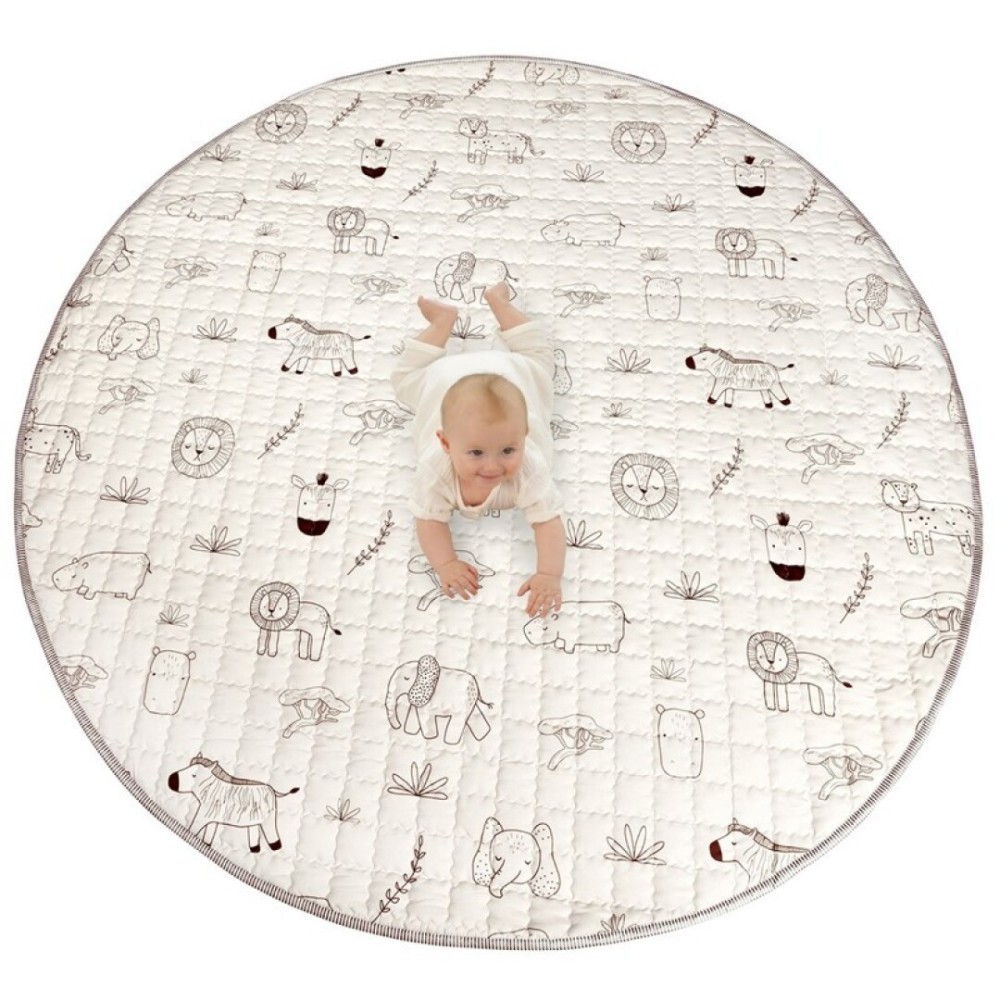 ALFOMBRA ACOLCHADA REDONDA