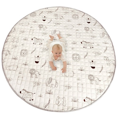 ALFOMBRA ACOLCHADA REDONDA