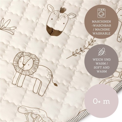 ALFOMBRA ACOLCHADA REDONDA