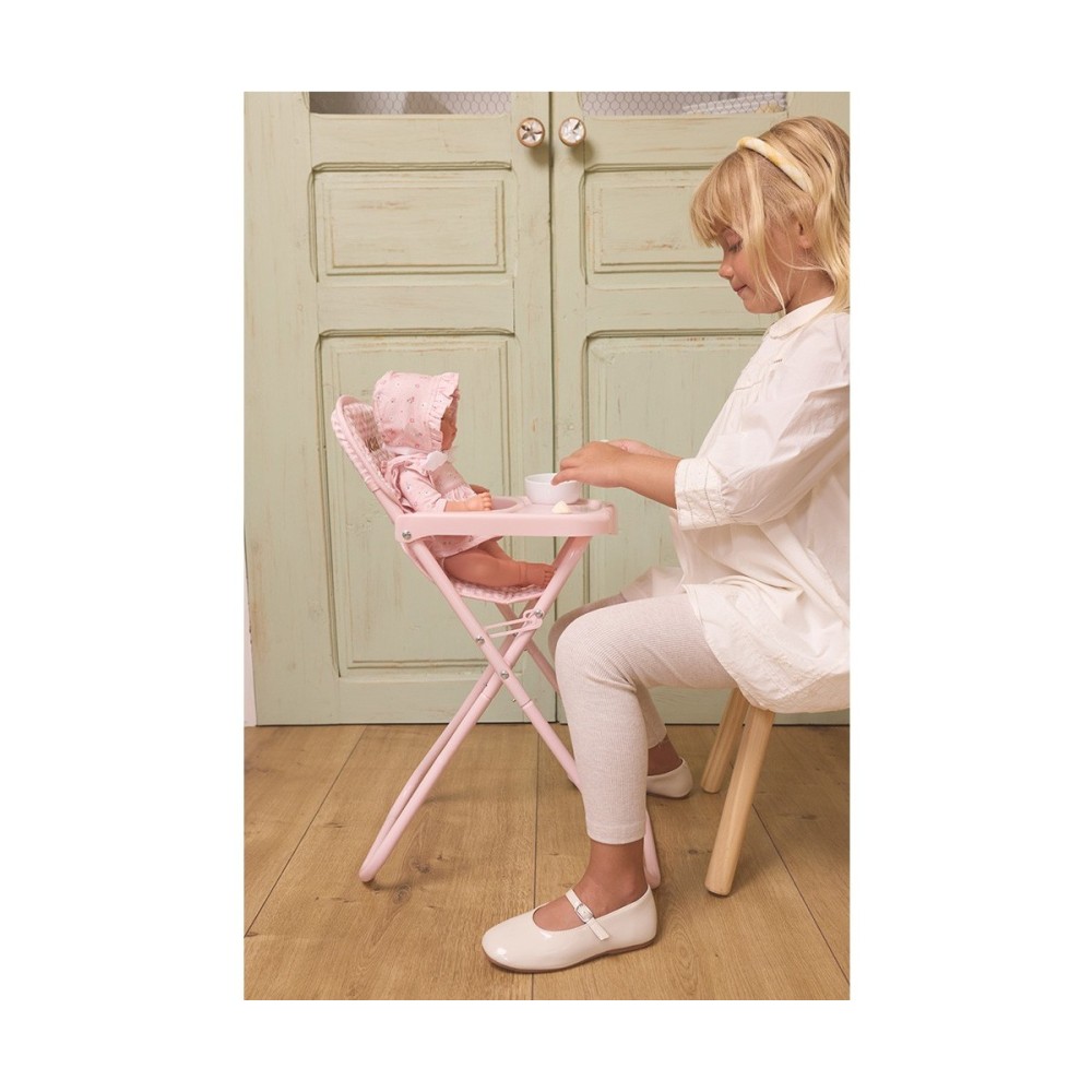 TRONA PARA MUÑECAS ROSA 2