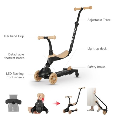 PATIN 6 EN 1 SEMA EVO BEIGE