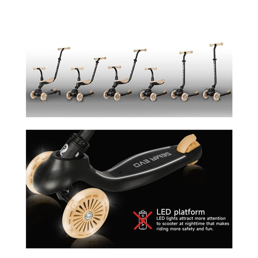 PATIN 6 EN 1 SEMA EVO BEIGE