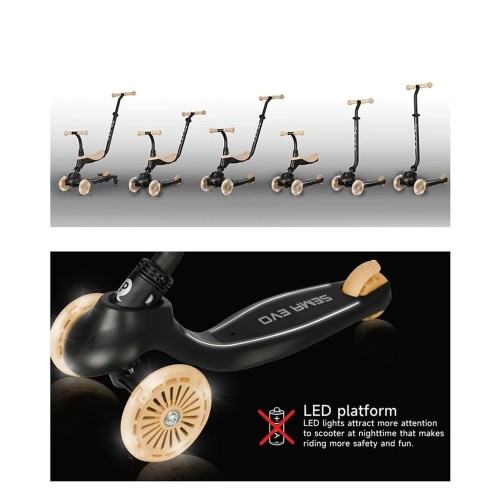 PATIN 6 EN 1 SEMA EVO BEIGE