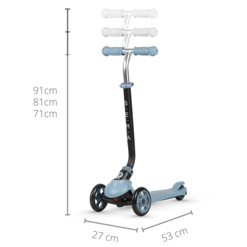 3 EN 1 SCOOTER SEMA AZUL