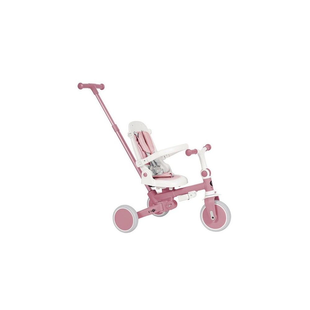 TRICICLO MULTIFUNCIONAL EVOL ROSA