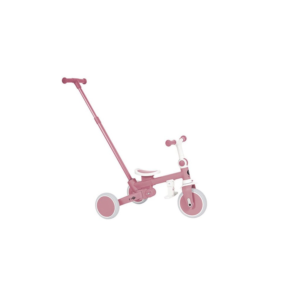 TRICICLO MULTIFUNCIONAL EVOL ROSA