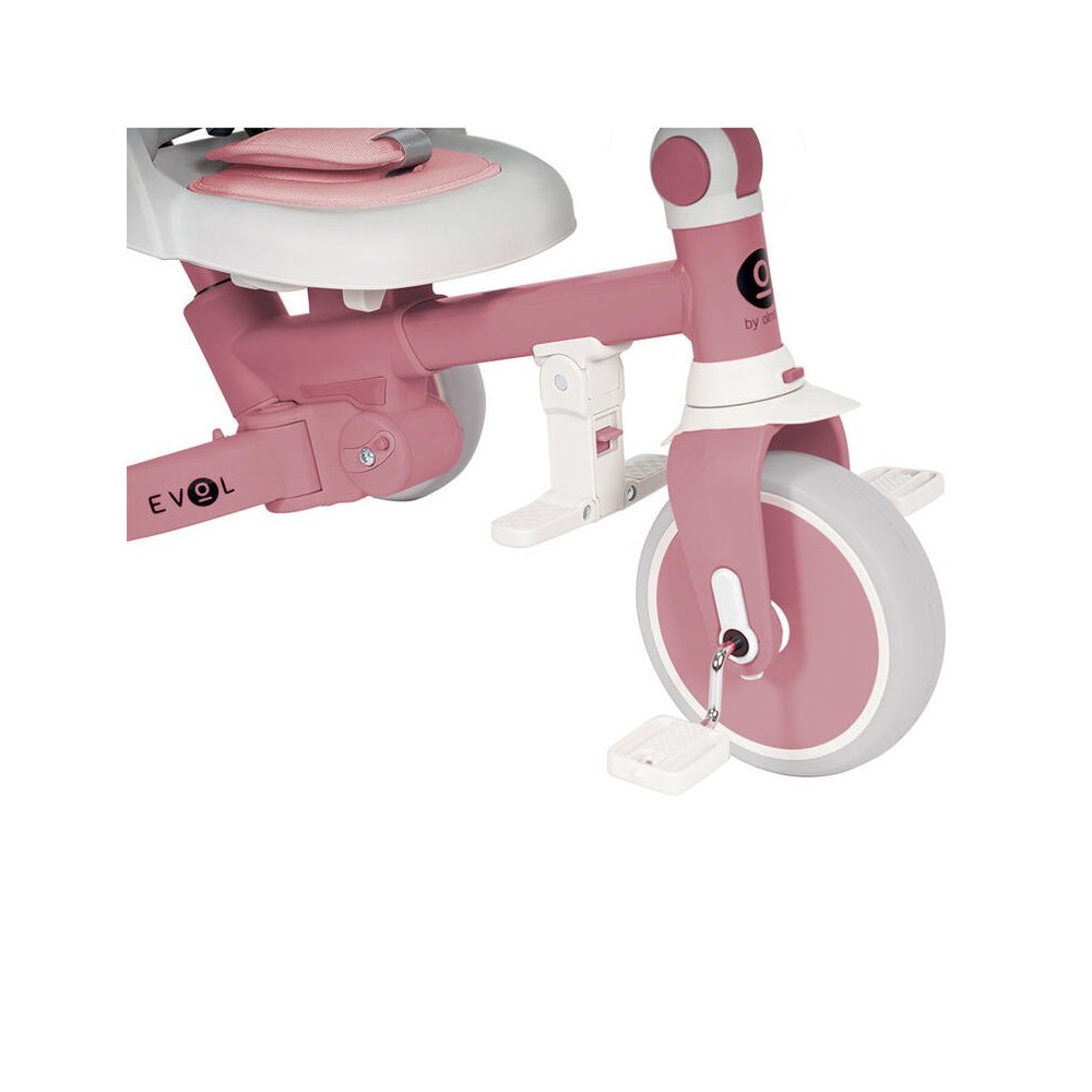 TRICICLO MULTIFUNCIONAL EVOL ROSA