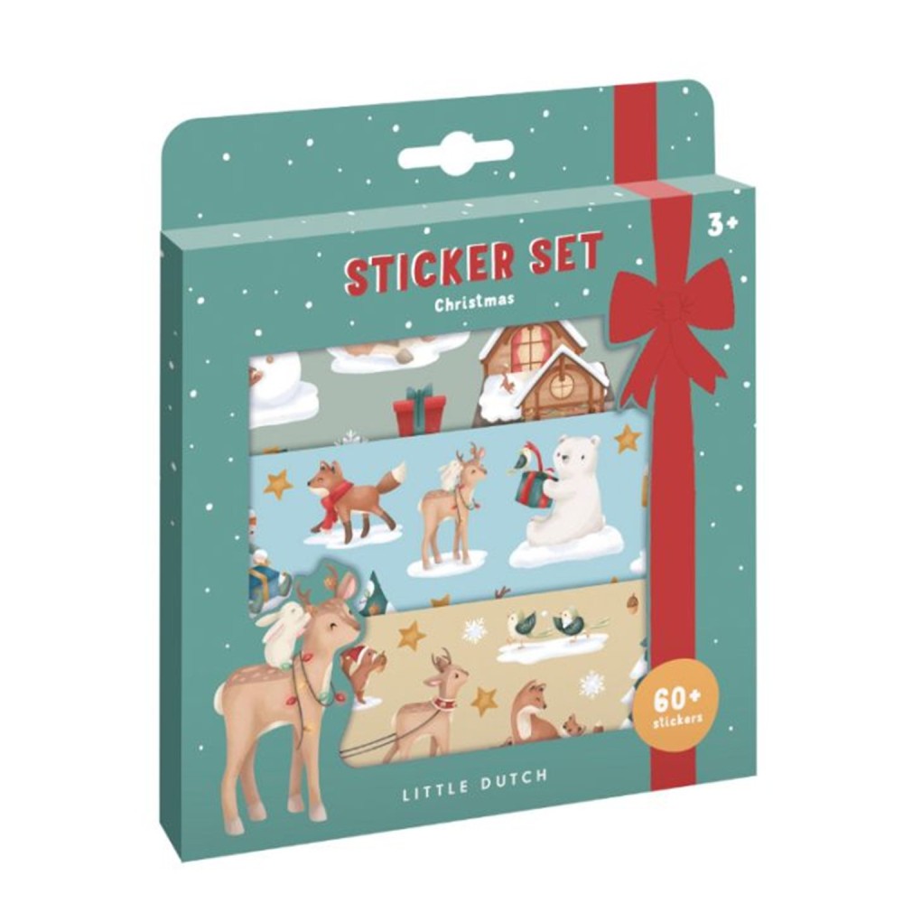 SET DE PEGATINAS NAVIDAD BEIG