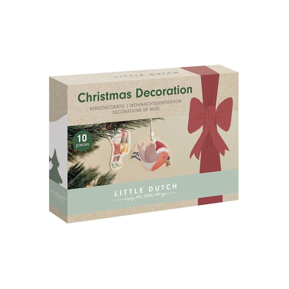 DECORACION NAVIDAD COLGANTE MADERA