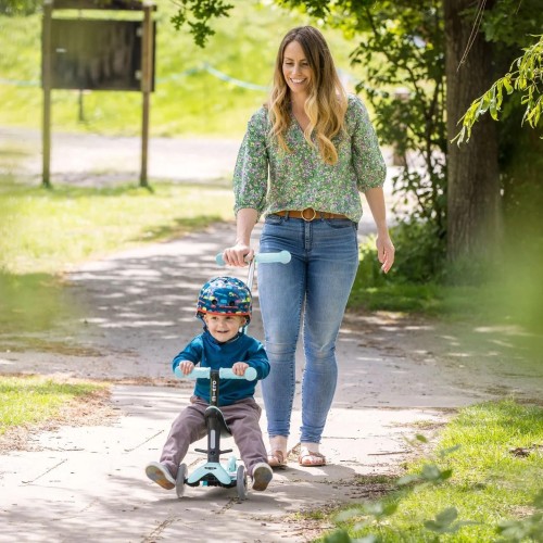 PATINETA MICRO MINI 4 IN 1 AZUL