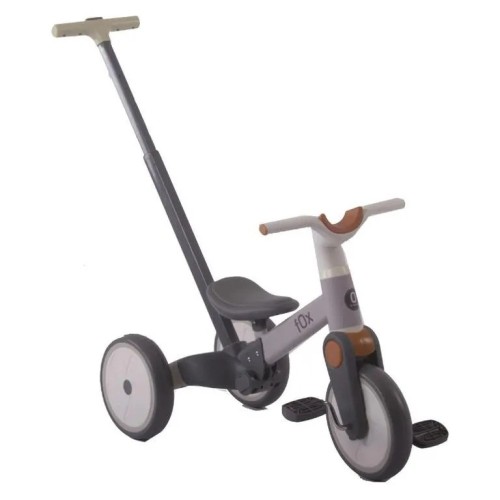 TRICICLO EVOLUTIVO FOX GRIS