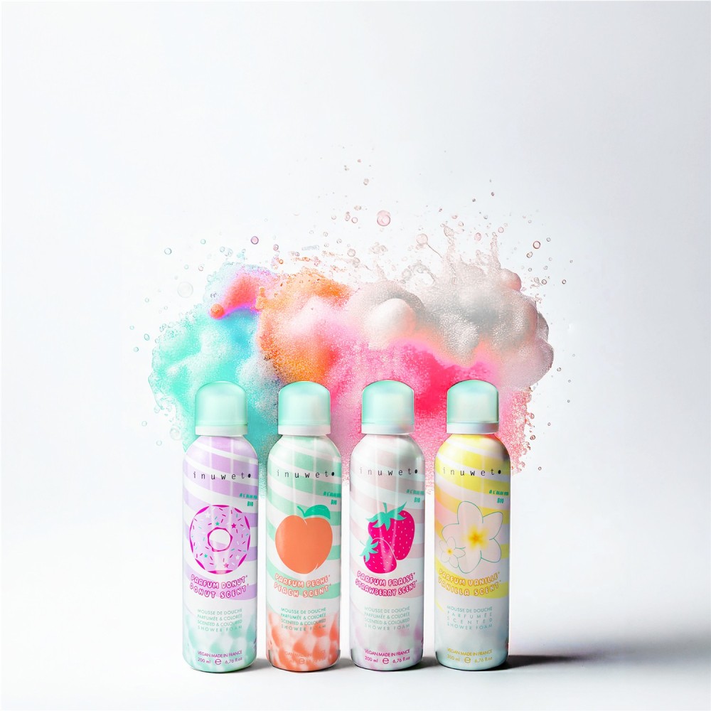 ESPUMA DE DUCHA LILA 2