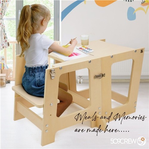 TORRE 3X1 APREND Y MESA BL  BLANCO