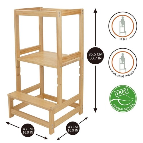TORRE CLIFF APRENDIZAJE MONTES MADERA
