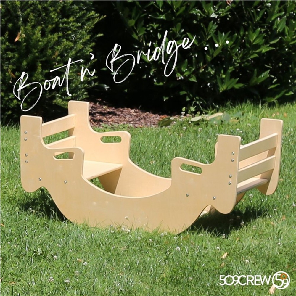 ROCK AND GROW ARCO Y MESA MADERA