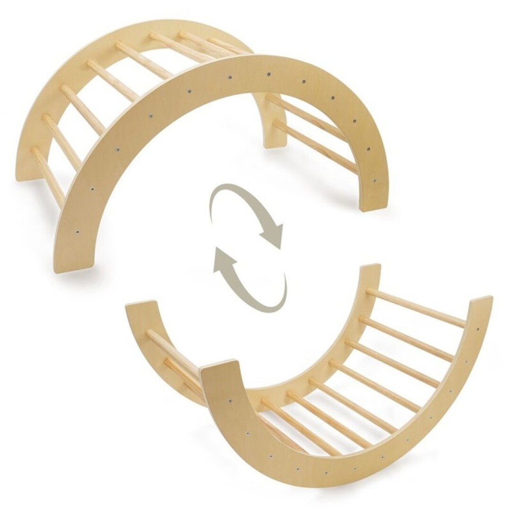 ARCO ESCALAR Y BALANCIN MADERA