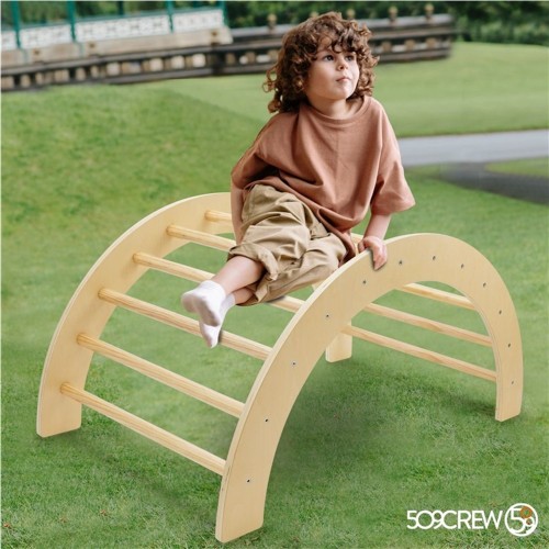 ARCO ESCALAR Y BALANCIN MADERA