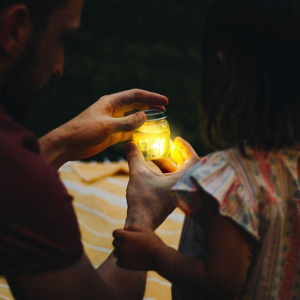 CUBOS LUZ SET 4 GLOPALS AMARILLO 2