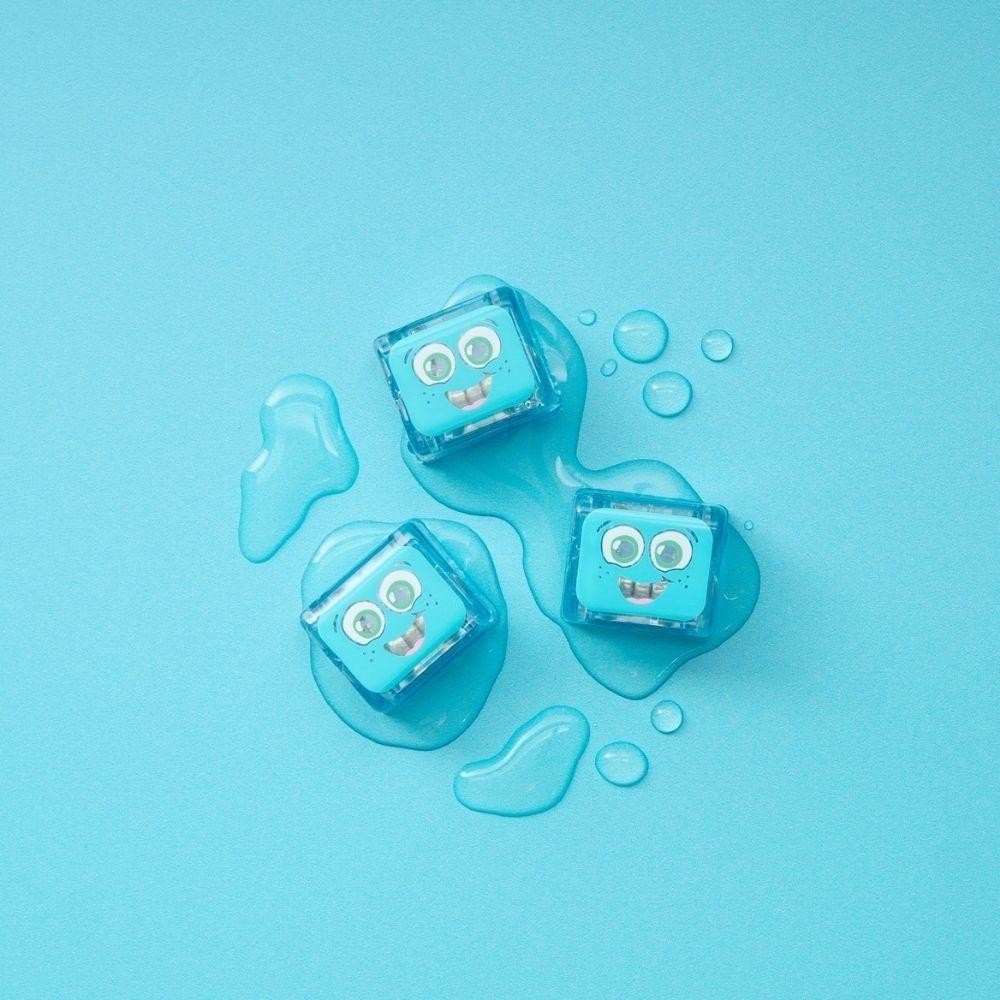 CUBOS LUZ SET 4 GLOPALS AZUL C