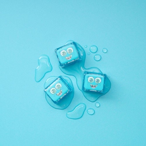 CUBOS LUZ SET 4 GLOPALS AZUL C