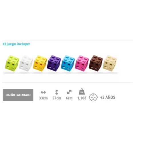 MELI CUBE  PASTEL 200 PICS