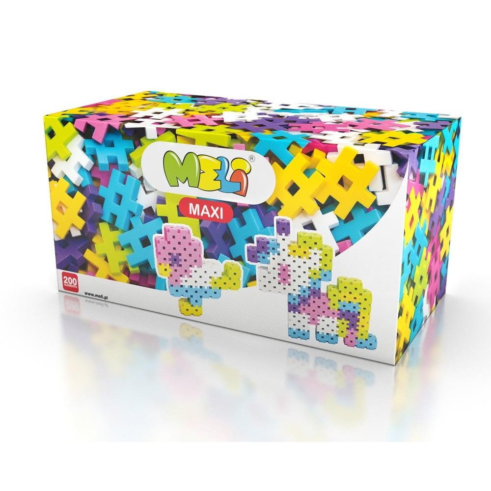 MELI MAXI PINK 200 PIEZAS