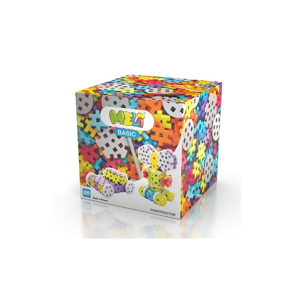 MELI BASIC CONSTRUCTOR 200 PIEZAS