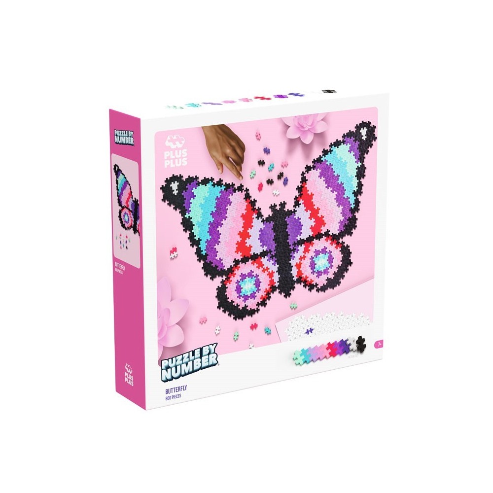 PLUS PLUS PUZLE NUMBER