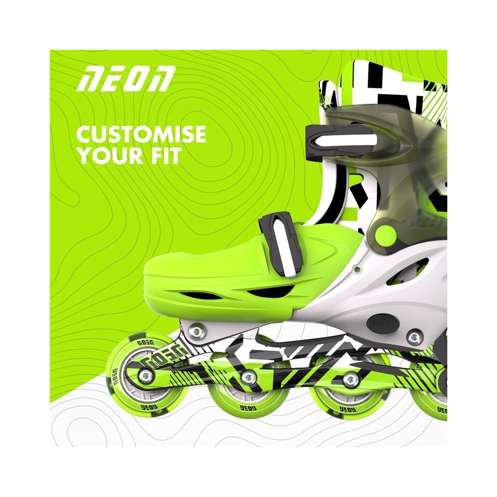 PATINES COMBO NEON GOT 30-33 VERDE CLARO