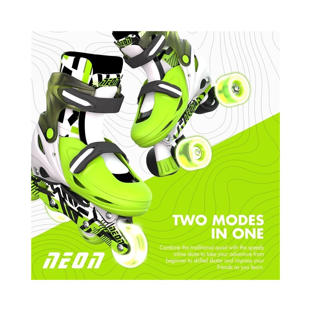 PATINES COMBO NEON GOT 30-33 VERDE CLARO