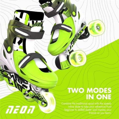 PATINES COMBO NEON GOT 30-33 VERDE CLARO