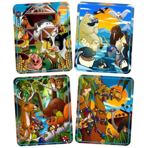 PLAYBOOK 3 EN 1 ANIMALS