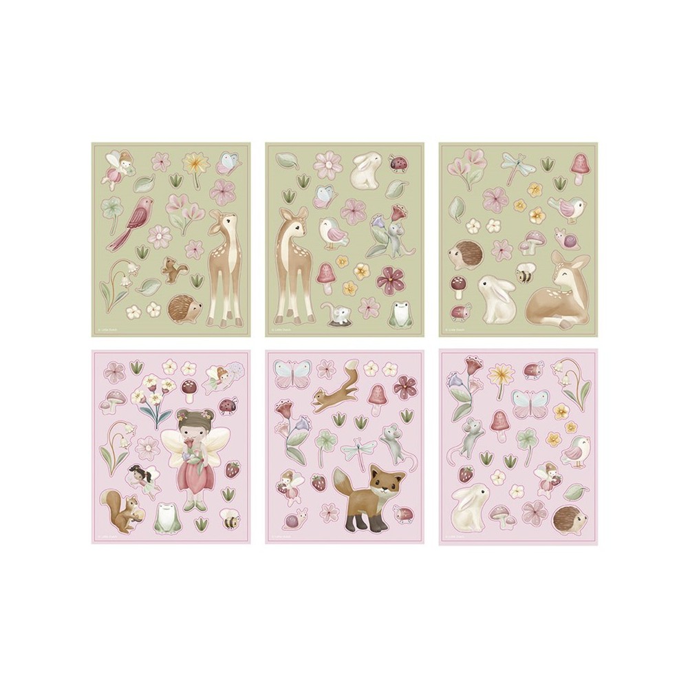LIBRO PEGATINAS LITTLE FAIRY GARDEN 2