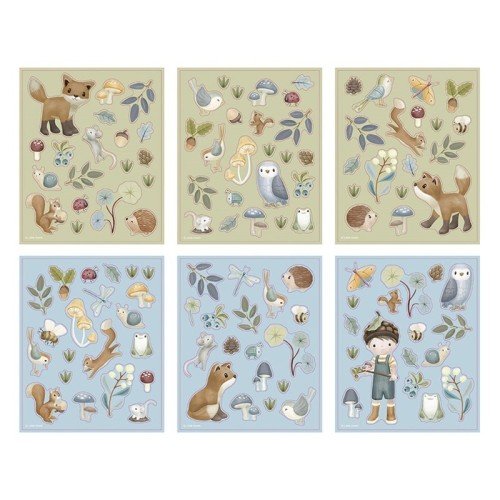 LIBRO PEGATINAS LITTLE FOREST FRIENDS