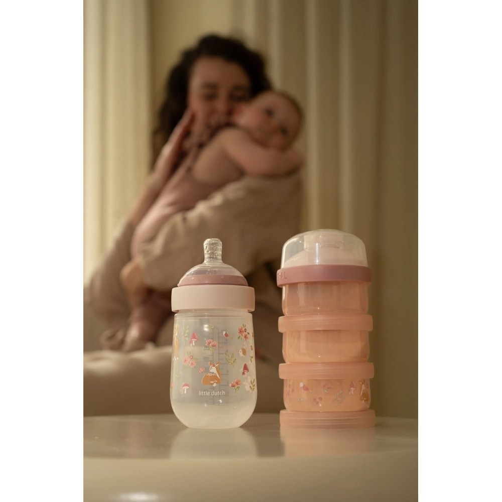 CONTENEDOR DE LECHE POLVO 3 P ROSA 2