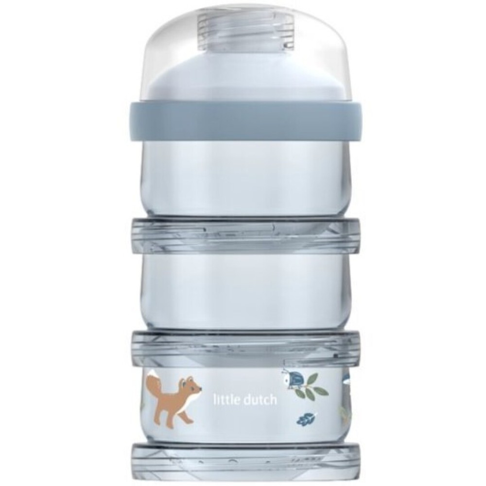 CONTENEDOR DE LECHE POLVO 3 P AZUL