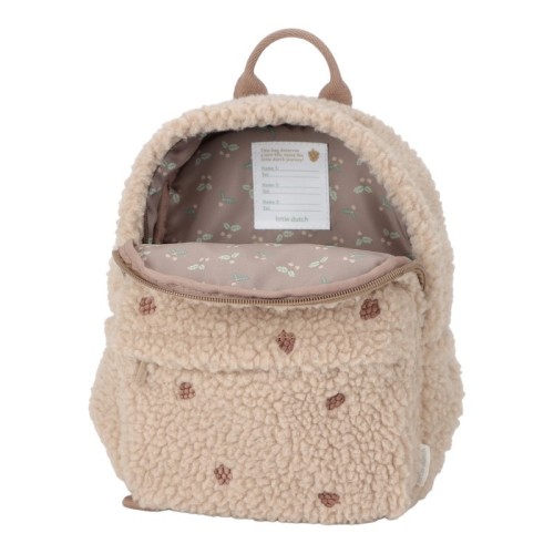 MOCHILA TEDDY FOREST FRIENDS MARRON
