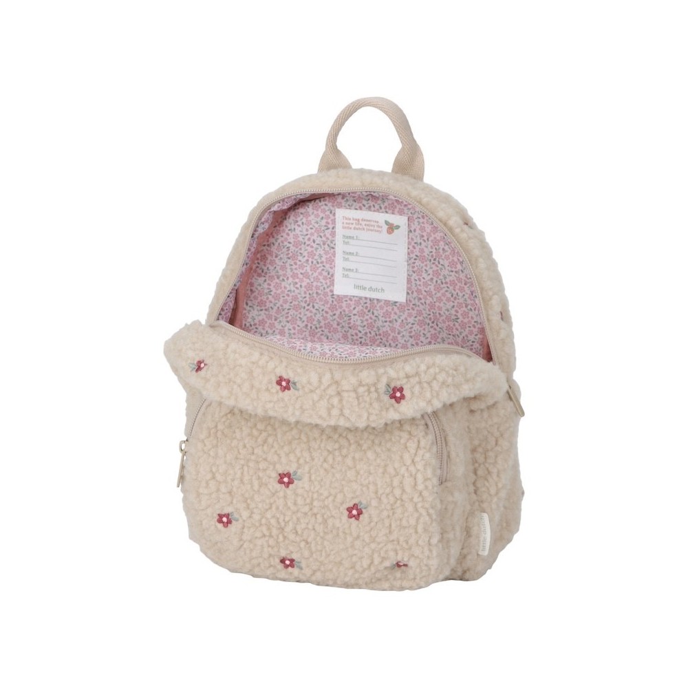 MOCHILA TEDDY FAIRY GARDEN MARRON
