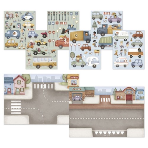 LIBRO PEGATINAS VEHICULOS